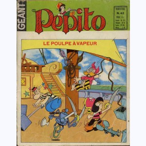 Pépito (5ème Série) : n° 42, XGéant : Le poulpe à vapeur