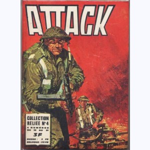 Attack (2ème Série Album) : n° 4, Recueil 4 (18, 19, 20, 21)