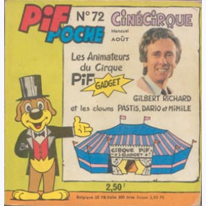 Pif Poche : n° 72, Le cirque Pif gadget