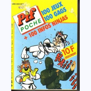 Pif Poche : n° 301, 100 infos Ninjas