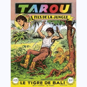 Tarou : n° 25, Le tigre de Bali