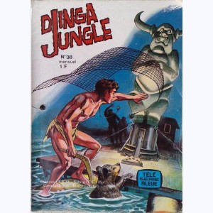 Télé Série Bleue : n° 38, Djinga Jungle : L'île de l'apocalypse