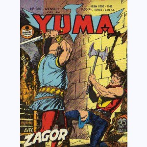 Yuma : n° 330, ZAGOR : La vallée de la peur