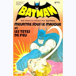 Batman et Robin : n° 71, Meurtre sous le masque