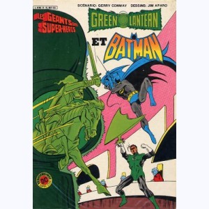 Les Géants des Super Héros : n° 9, Green Lantern et Batman