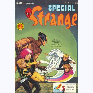 Spécial Strange : n° 51, Les étranges X-Men : Par une nuit d'orage