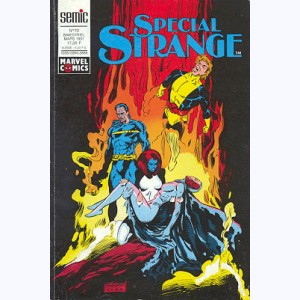 Spécial Strange : n° 73, Les étranges X-Men : L'île en flammes