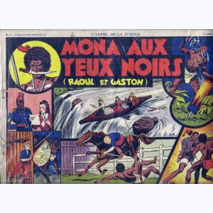 Collection Appel de la Jungle : n° 6, Raoul et Gaston : Mona aux yeux noirs