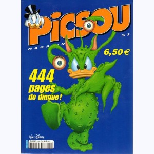 Picsou Magazine (Album) : n° 51, Recueil 51 (415, 416, 421)