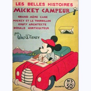 Les Belles Histoires (2ème Série) : n° 3, Mickey campeur
