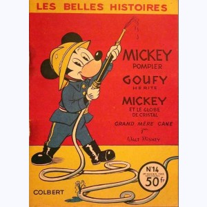 Les Belles Histoires (2ème Série) : n° 14, Mickey pompier