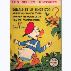 Les Belles Histoires (2ème Série) : n° 29, Donald et le singe d'or