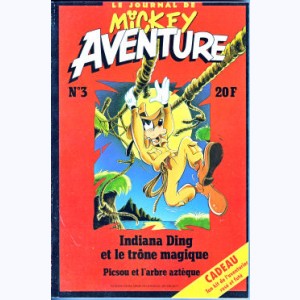 Mickey Aventure : n° 3, Indiana Ding et le trône magique