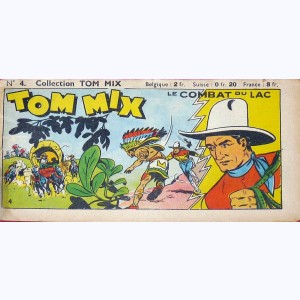 Collection Tom Mix : n° 4, Le combat du lac