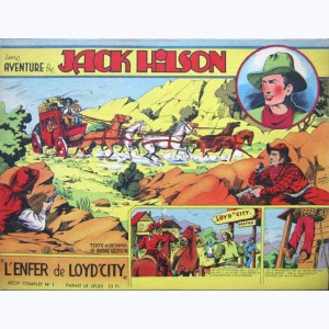 Une Aventure de : n° 3, Jack HILSON 1 - L'enfer de Loyd'City