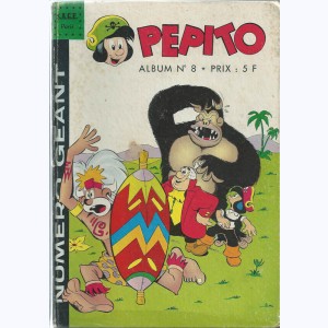 Pépito (3ème Série Album) : n° 8, Recueil 8 (24,25,26)