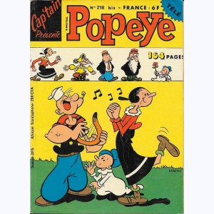 Cap'tain Popeye (Bis) : n° 218bis, A chacun sa mode